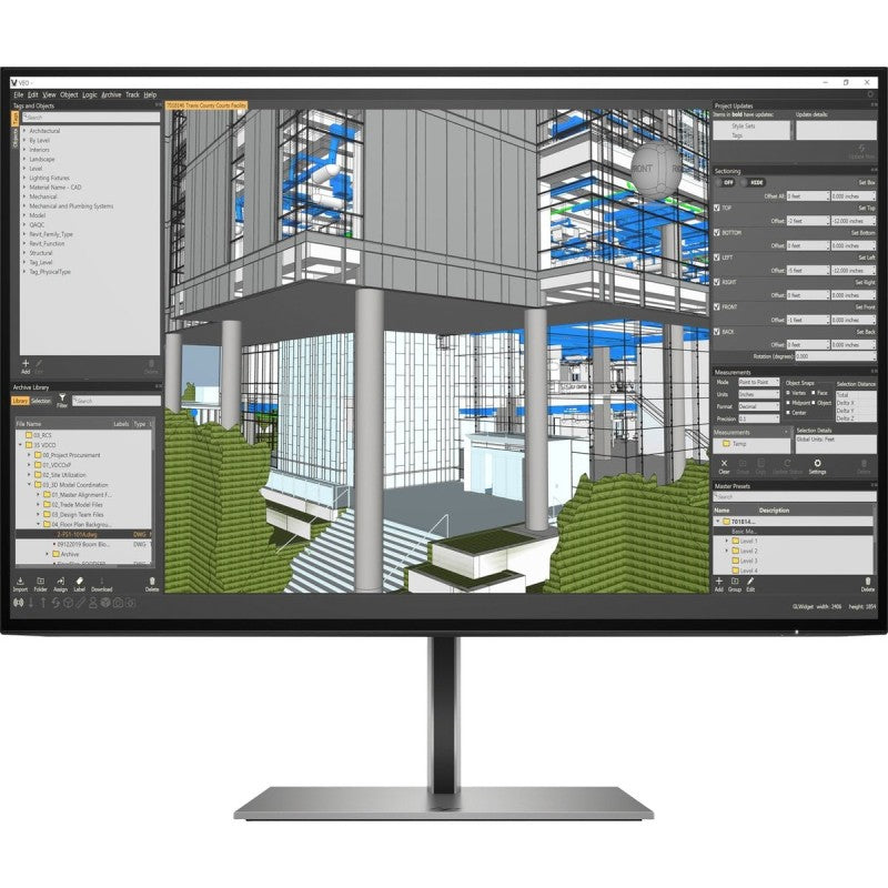 HP Monitor Z24n G3 24" FHD